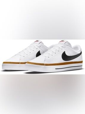 Nike Size 10 Court Legacy Leather Sneaker